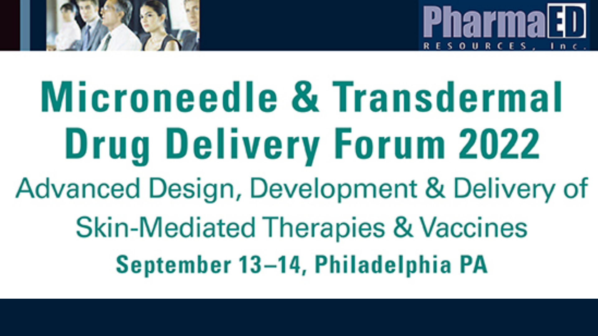 Microneedle & Transdermal Drug Delivery Forum 2022