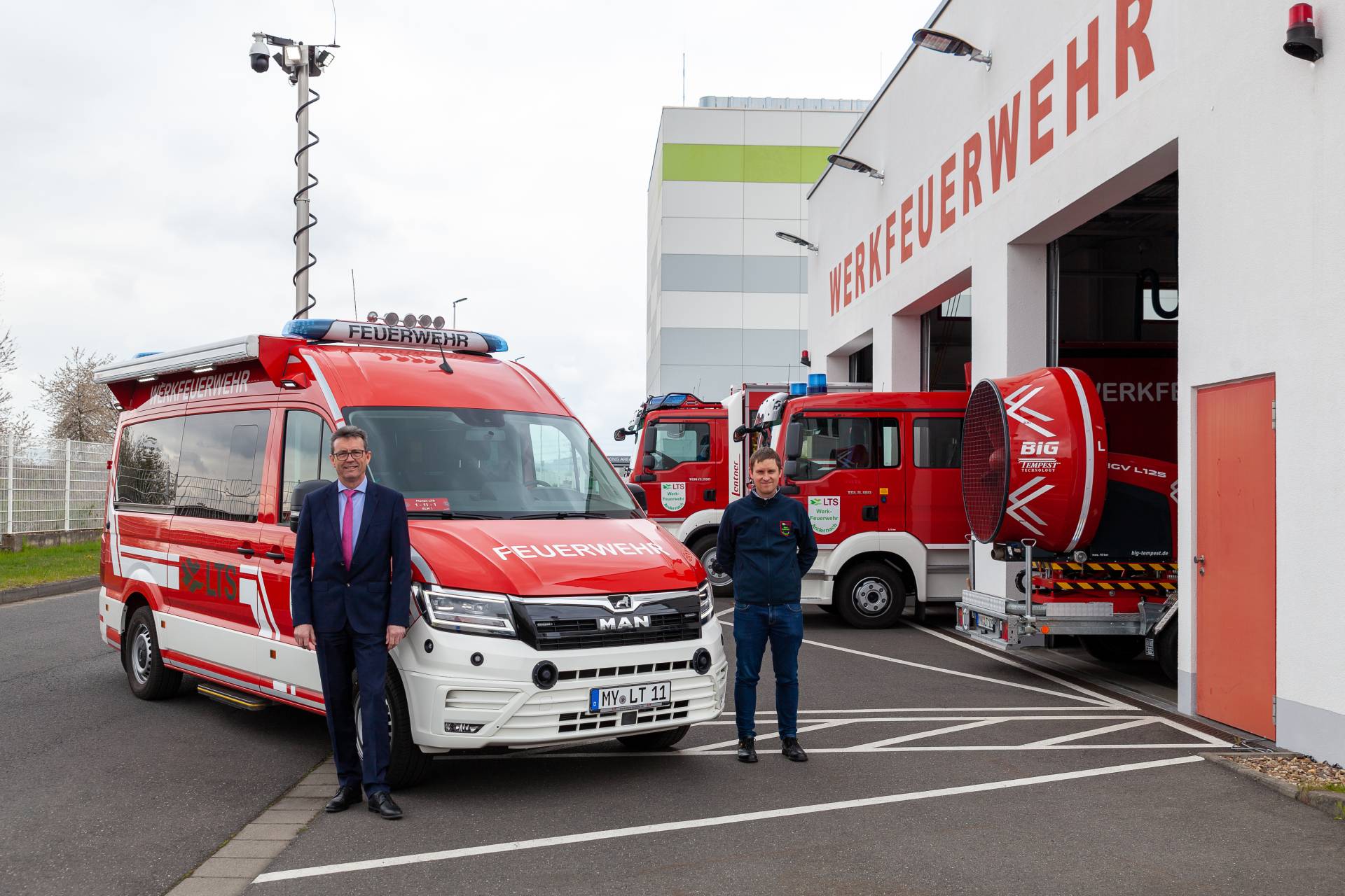 Die LTS investiert weiter in Werksicherheit